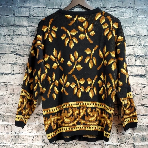 Michael Carrie | Vintage 1980s Chunky Sweater - Picture 6 of 8